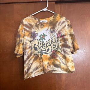 Grateful Dead Tie-Dye Crop Top